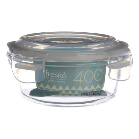Freska Glass Container - 400Ml