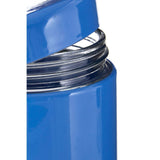 Blue Steel Wrap Glass Storage Jar - 800Ml