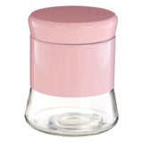 Pink Steel Wrap Glass Storage Jar - 800Ml