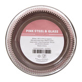 Pink Steel Wrap Glass Storage Jar - 800Ml