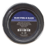 Blue Steel Wrap Glass Storage Jar - 1500Ml
