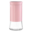 Pink Steel Wrap Glass Storage Jar - 1500Ml