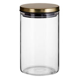 Freska Gold Lid Storage Jar - 950Ml