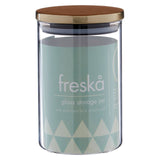 Freska Gold Lid Storage Jar - 950Ml