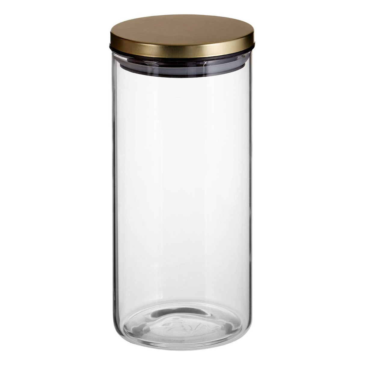 Freska Gold Lid Storage Jar - 1300Ml
