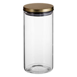Freska Gold Lid Storage Jar - 1300Ml
