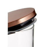 Freska Rose Gold Lid Storage Jar - 950Ml