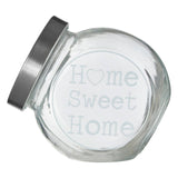 Glass Storage Jar With Metal Lid – 700Ml