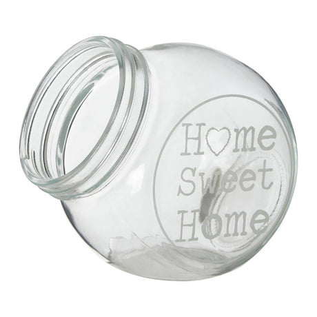 Glass Storage Jar With Metal Lid – 700Ml