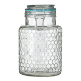 Apiary Blue Seal Small Glass Jar
