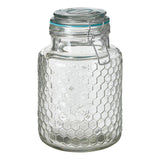 Apiary Blue Seal Small Glass Jar