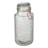 Apiary Rose Gold Wire Large Glass Jar