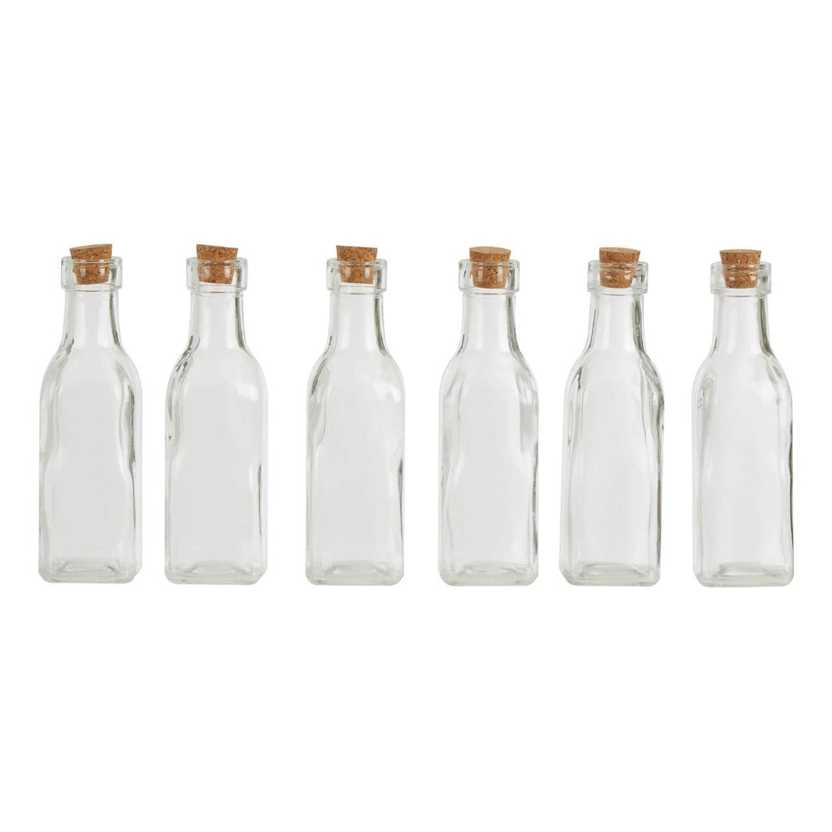 Tromso 6Pcs Small Glass Bottles