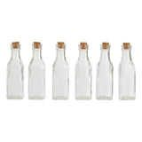 Tromso 6Pcs Small Glass Bottles