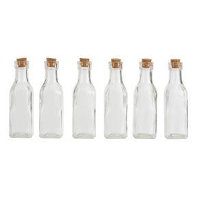 Tromso 6Pcs Small Glass Bottles