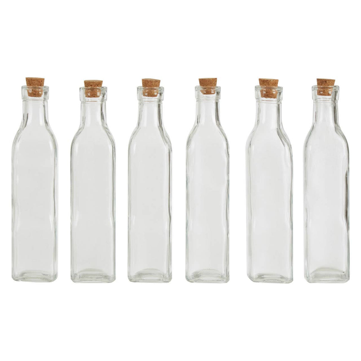 Tromso 6Pcs Large Glass Bottles