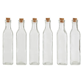 Tromso 6Pcs Large Glass Bottles