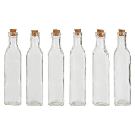 Tromso 6Pcs Large Glass Bottles