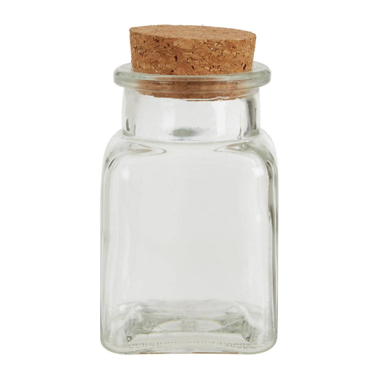 Tromso 6Pcs Square Glass Jars