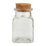Tromso 6Pcs Square Glass Jars