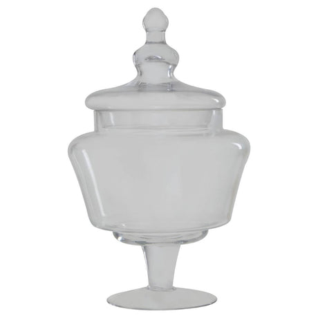 Clear Glass Candy Storage Jar – 3100Ml