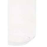 Square Glass Jar With Wooden Lid - 2150Ml