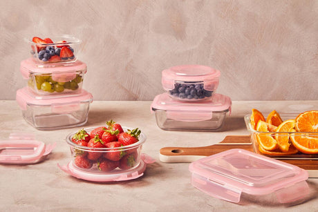 Freska 320ml Square Glass Container