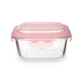 Freska 520ml Square Glass Container