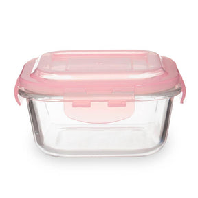 Freska 800ml Square Glass Container