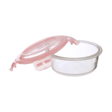 Freska 400ml Round Glass Container