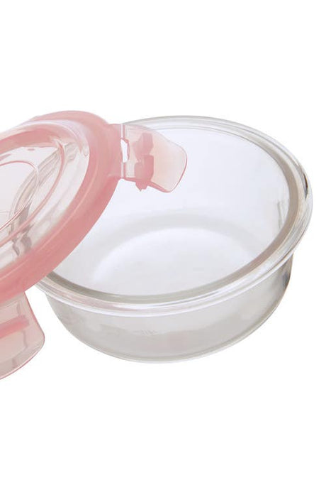 Freska 400ml Round Glass Container