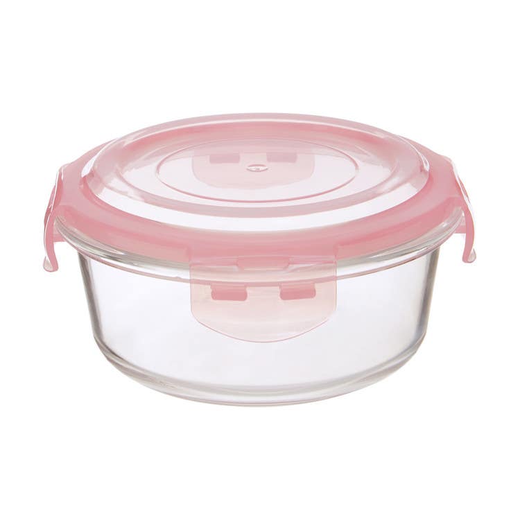 Freska 620ml Round Glass Container