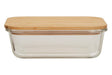 Freska 1040ml Glass Container With Bamboo Lid