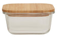 Freska 520ml Glass Container With Bamboo Lid