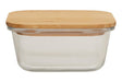 Freska 800ml Glass Container With Bamboo Lid