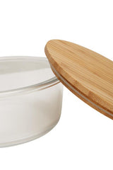Freska 950ml Glass Container With Bamboo Lid