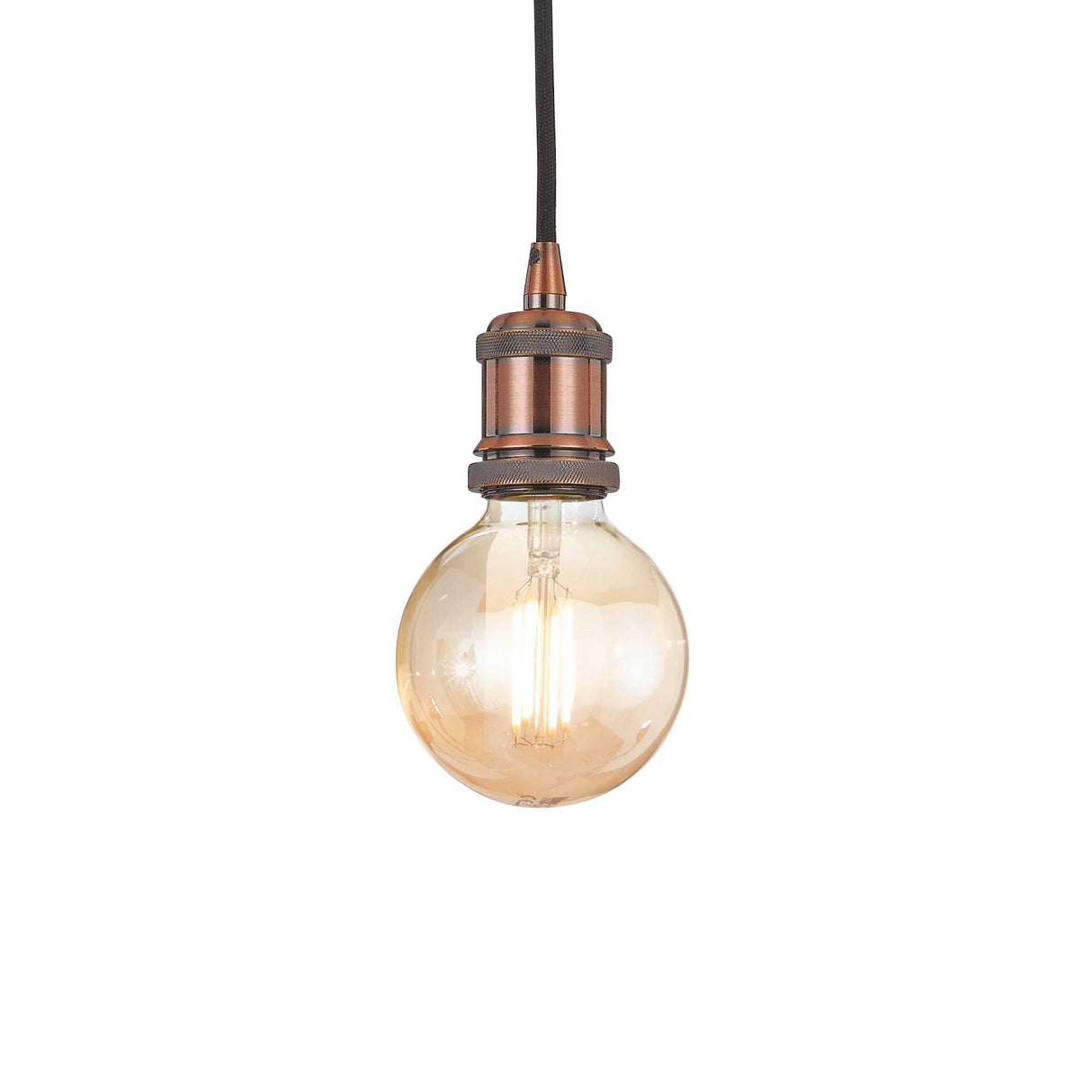 FRIDA Copper Single-Bulb Pendant Light