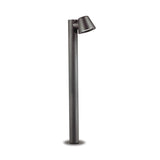 Contemporary Graphite Pathway Pot Luminaire GU10