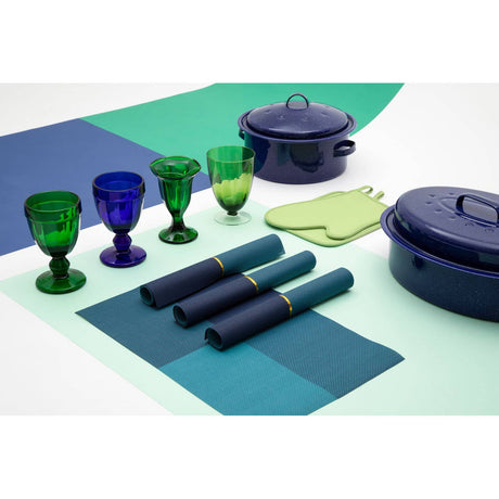 Blue Glass Sundae Goblet