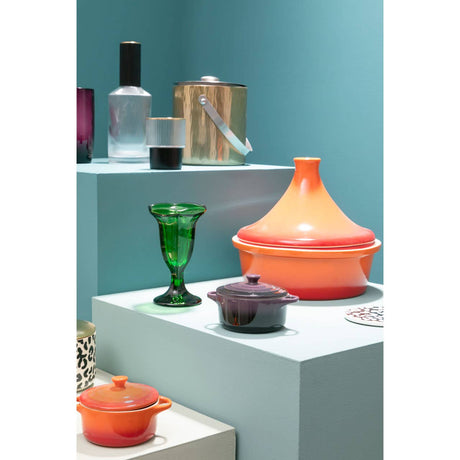 Glass Green Sundae Dish