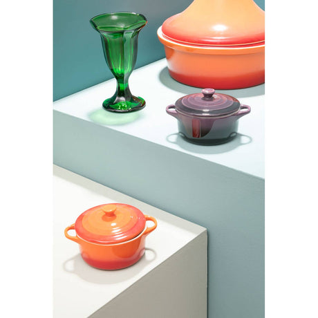 Glass Green Sundae Dish