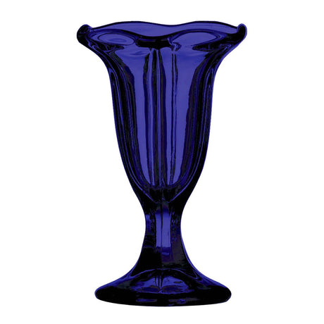 Blue Glass Sundae Dish