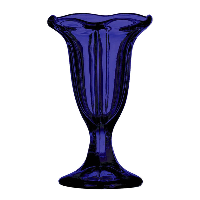 Blue Glass Sundae Dish