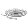 Molly Clear Glass Cake Plate And Slice