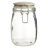 Country Cottage Glass Storage Jars - Set Of 3