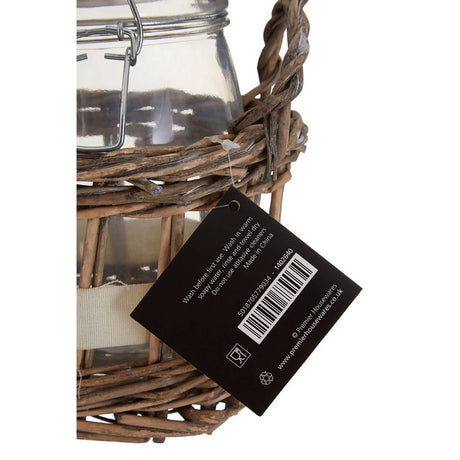 Country Cottage Glass Storage Jars - Set Of 3