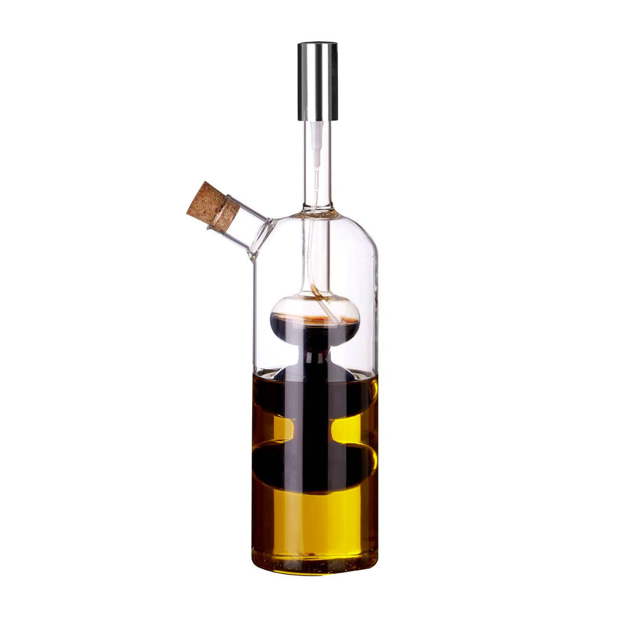 Oil And Vinegar Pourer/Sprayer Glass Bottle