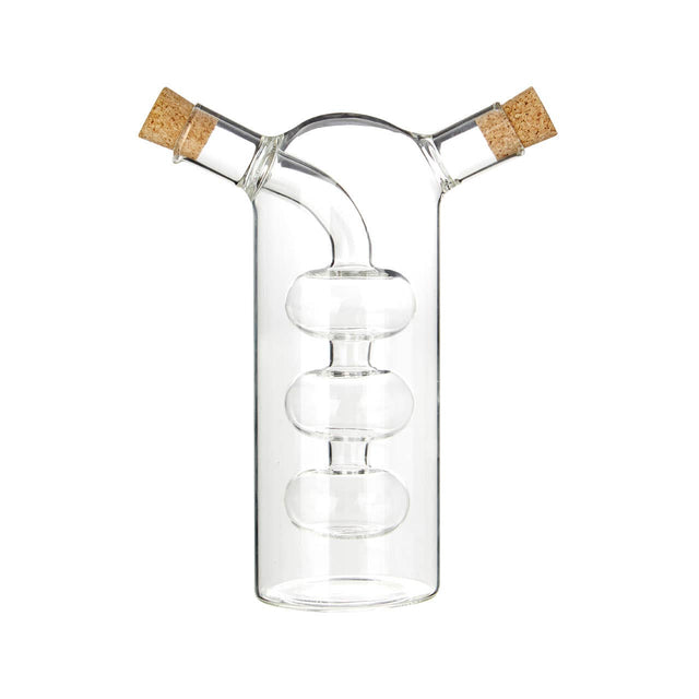 Oil And Vinegar Pourer Glass Bottle