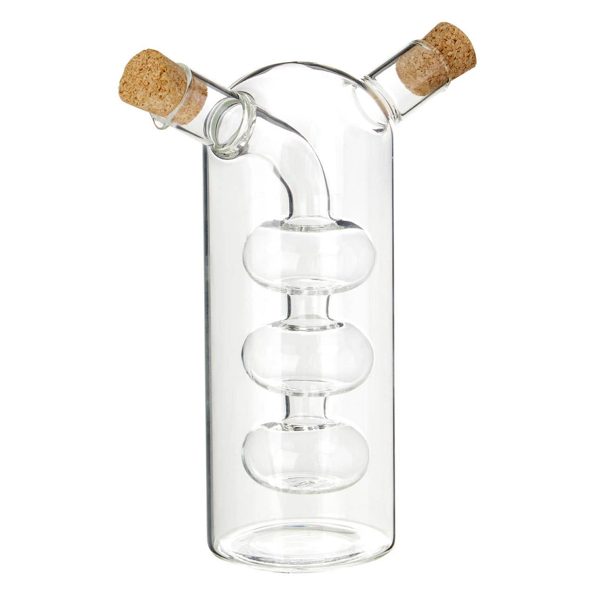 Oil And Vinegar Pourer Glass Bottle