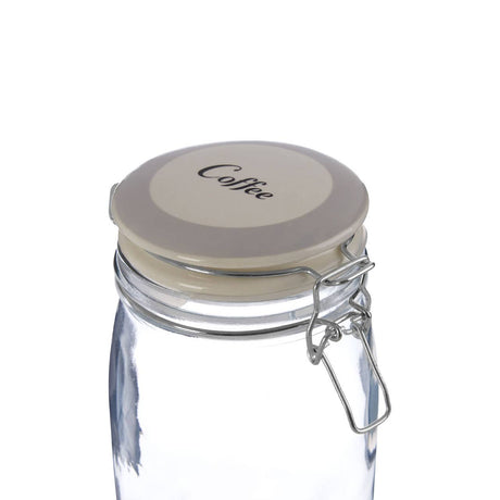 Grocer Coffee Storage Jar